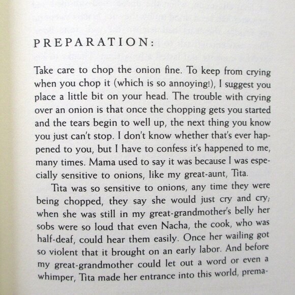 Book: Like Water for Chocolate by Laura Esquivel - Picture 5 of 10